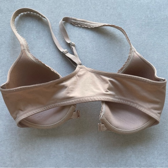 Victoria’s Secret racerback demi bra in cream/beige 34D - Picture 2 of 9